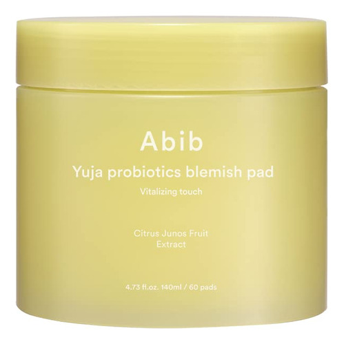 Abib Yuja Probiotics Blemish Pad Vitalizing Touch 60 Pads I.