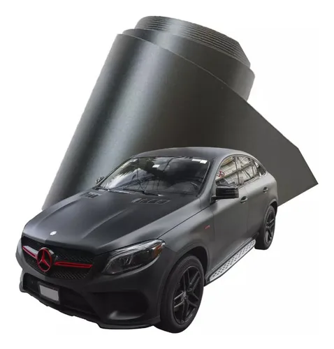Negro Mate En Vinilo Adhesivo Tuning Auto 63cm X 3m Oracal
