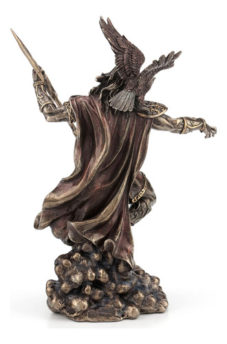 Estatua De Zeus Con Trueno Y Águila