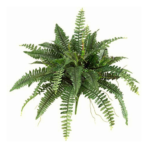 Nearly Natural 6032-s2 Planta 40 Boston Fern, Set Of 2 Color Verde