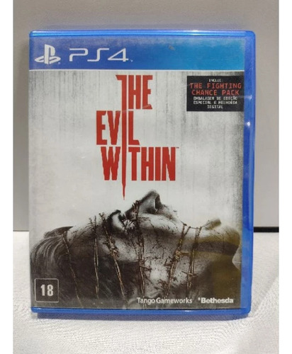 The Evil Within 1 + 2 Ps4 - Game Midia Fisica Com Manual (Usado)