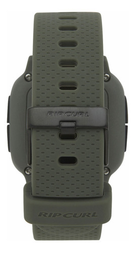 Relógio Rip Curl Masculino Next Tide A1137 A313 Cor da correia Verde Cor do fundo Preto