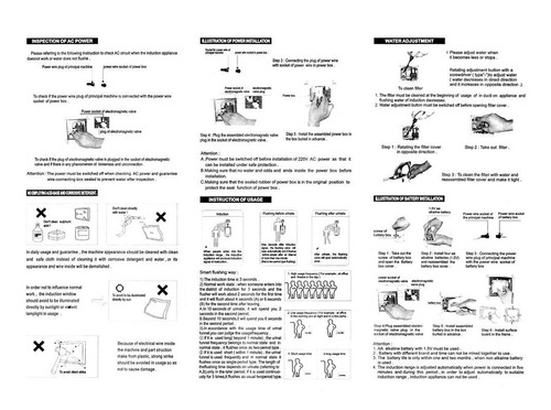 Sensor Infrarrojo Automático Fregadero Grifo Lavamanos