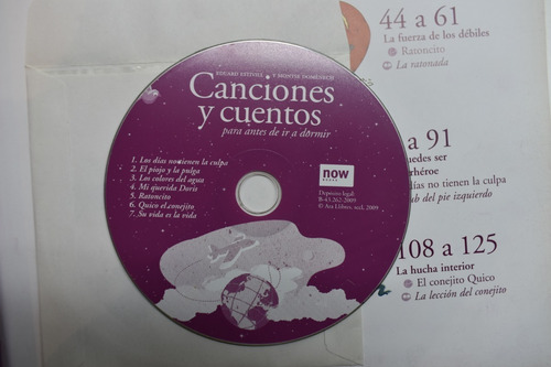 Canciones Y Cuentos Para Antes De Ir A Dormir + Cd C76 (Usado)