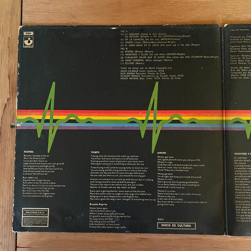 Vinilo Pink Floyd - El Lado Oscuro De La Luna Lp 1973 Estándar (Usado)