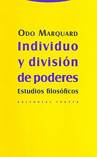 Individuo Y División De Poderes. Estudios Filosóficos (estru