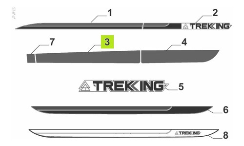 Calco Inf. Puerta Delantero Izq Original Fiat Argo Trkng 20-