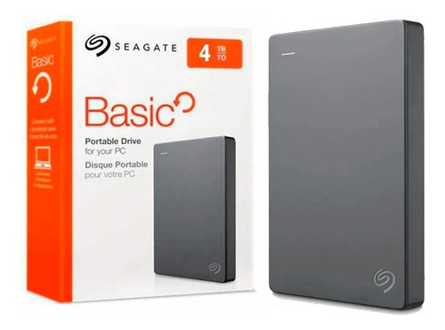 Disco Duro Externo Seagate Basic Stjl4000400 4tb Negro