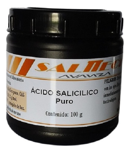 Ácido Salicilico Puro Por 100 Gr - Salttech