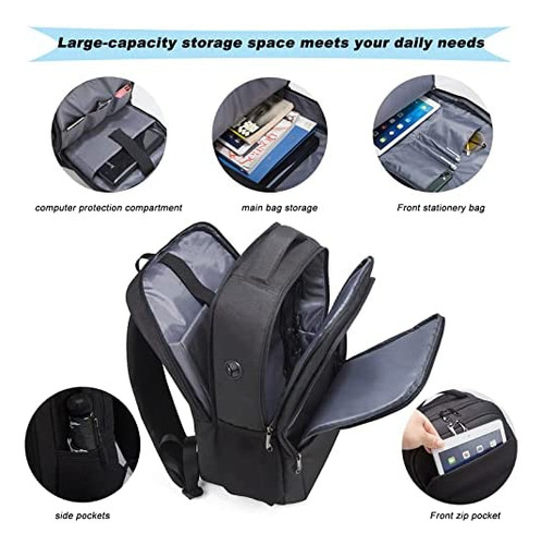 Mochila Masculina Para Trabalho, Mochila De Viagem Com Y