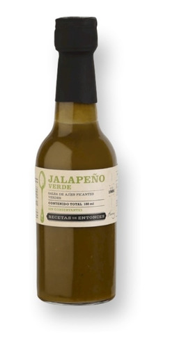 Salsa Jalapeño Verde *180g Recetas