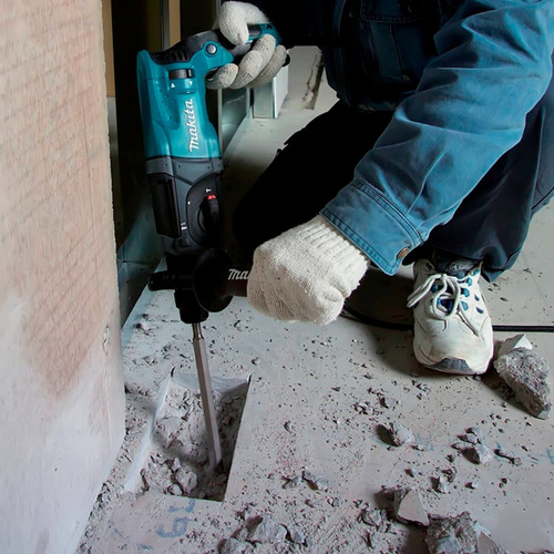 Imagem 9 de 9 de Martelete Combinado Rompedor 800w Hr2470 Makita + Kit Brocas