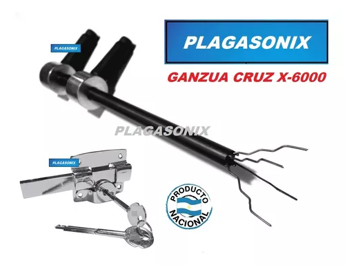 Ganzúa Profesional Cruz Larga 6le Plagasonix X-6000 Para Cerrajeria  Profesional