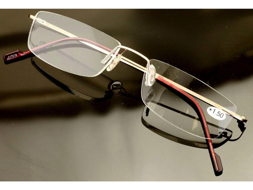 Gafas De Lectura Ligeras Free Vision Oro 2.25x Sin Montura