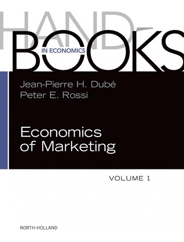 Handbook Of The Economins Of Marketing