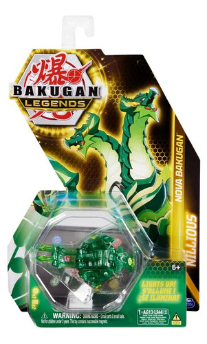 Bakugan Legends Nova Nillious  C/ Luz Spin Master Replay
