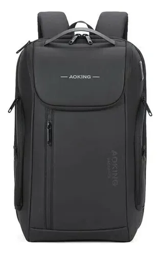 comprar Mochila Porta Notebook Usb  Aoking  Original Sn4008 Black