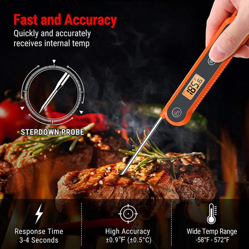 Termometro Cocina Thermopro Tp03h Liquidos Pinchacarne