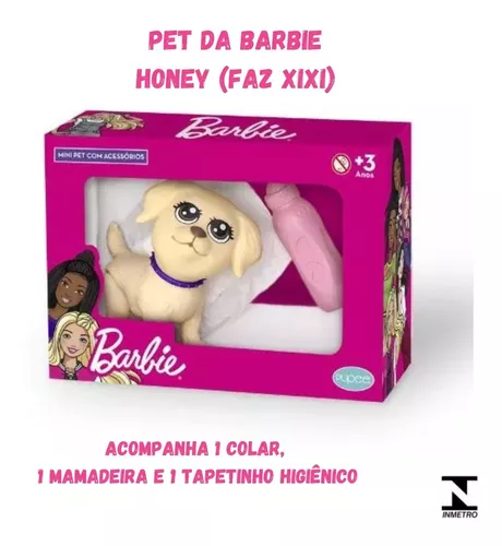 Honey na Casinha - Mini Pets da Barbie® - Mattel™ - Loja da Pupee