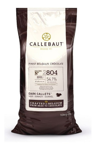 Chocolate S. Amargo 54.1% Callebaut 10 Kgs. (alta Fluidez)