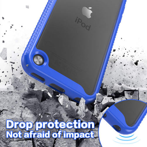 Idystar iPod Touch 7th Generation Case, 2 In 1 Shockproof Ip