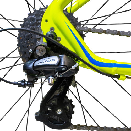 Bicicleta Foxter Rodado 29 Aluminio 24 Vel Shimano Hidraulic