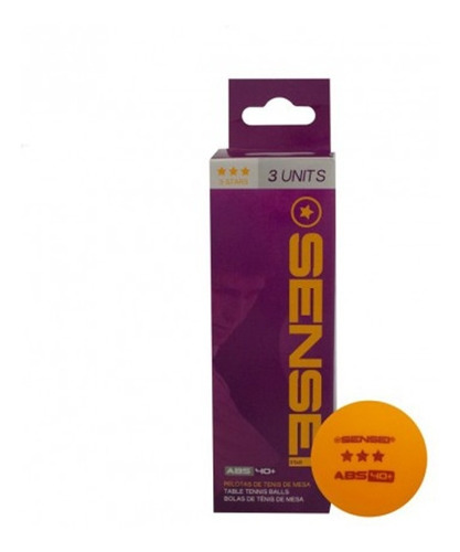 Pelotas De Ping Pong 3 Star Sensei Sgc Deportes