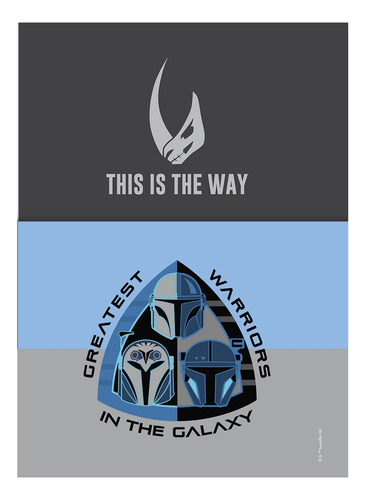 Caderno Star Wars The Mandalorian 10 Mat Univ Jandaia Capa 3