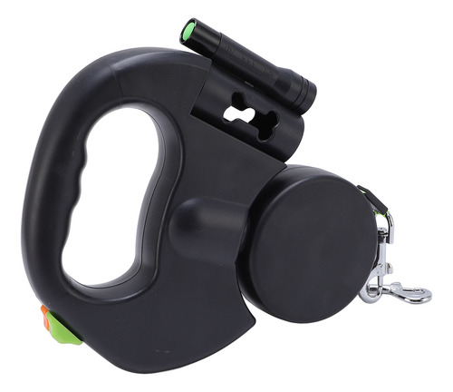 Correa Retráctil Automática Para Mascotas, Doble Perro, Led