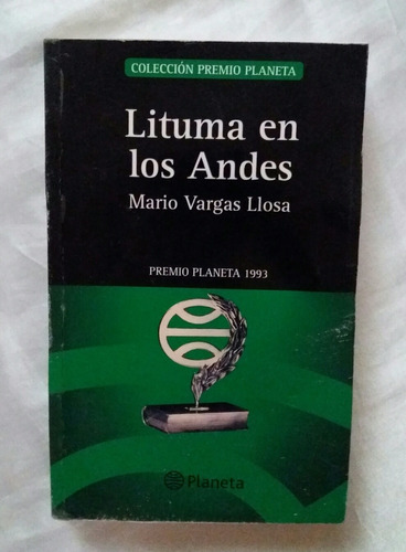 Lituma En Los Andes Mario Vargas Llosa Libro Original Oferta