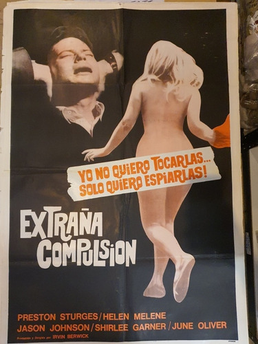 Afiche De Cine Original-2164-extraña Compulsion