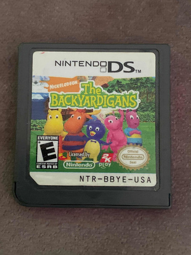 The Backyardigans Nickelodeon Nintendo Ds Solo Cartucho