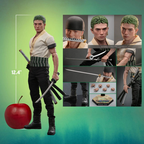 Tv Masterpiece: Netflix One Piece Roronoa Zoro 1/6 Pre-vent