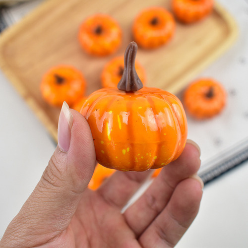 Simulation Pumpkin Halloween Wreath Decoration Accessories