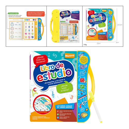 Spanish English Reading Book Kids Early Childhood Learning