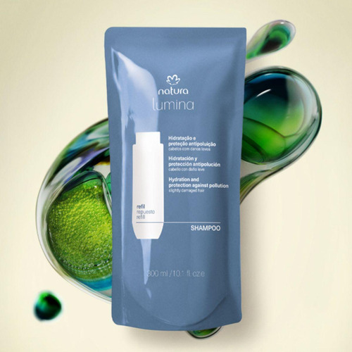 Refil Shampoo Hidratação E Proteção Antipoluição Natura