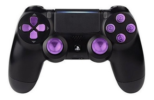 Extremerate Metal Purple Thumbsticks Y Bullet Buttons Y Dpad