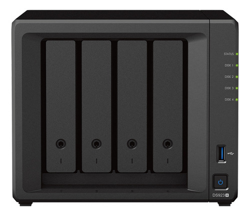Combo Nas Synology Ds423+ Incluye 4 Discos Hat5310-8t 8tb (Usado)