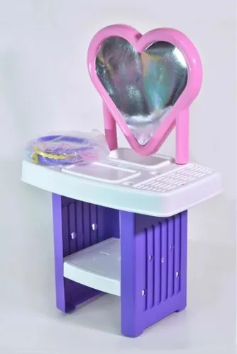 Mi Tocador Grande Con Accesorios Luni Con Espejo