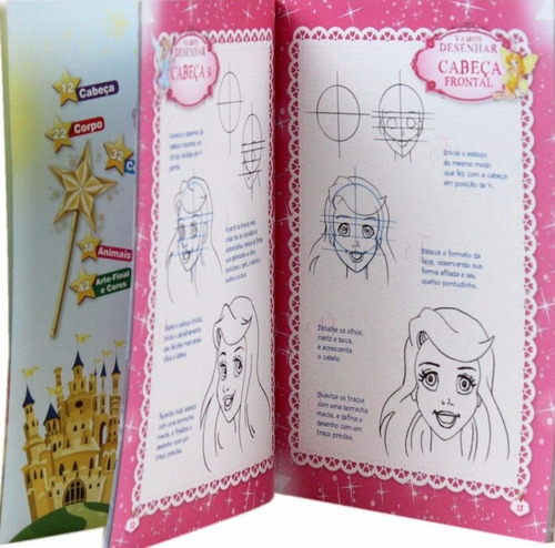 2 Livros - Como Desenhar Princesas E Meninas Poderosas