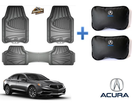 Kit Tapetes Armor All + Cojines Acura Tlx 2018 A 2022