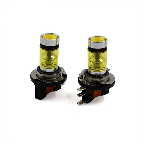 2 Unids Coche Led Niebla Conducción Faro Luz Amarillo Luz