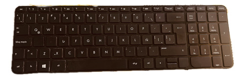 Teclado Notebook Hp 15-b 105la/15u/15z-b/15t-b/15-b0 Español (Usado)
