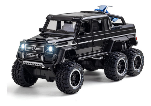 Mercedes-benz G63 6×6 Pickup Edition Miniatura Metal Autos