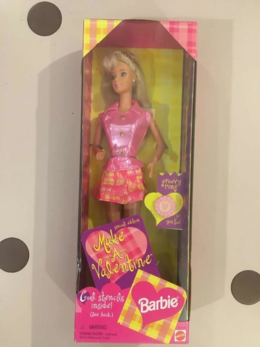 Barbie Make Valentine 1998 Antiga 80 90 Superstar Namorados