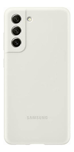 Samsung Galaxy S21fe Silicone Cover Blanco