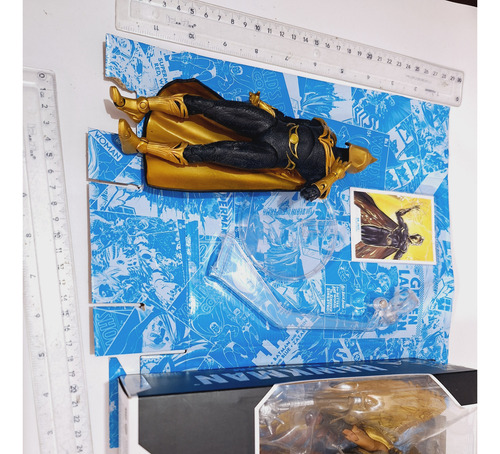 Black Adam Hawkman & Dr Fate Mcfarlane Toys (Usado)