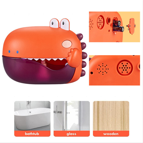 Juguetes Bathtime Bubble Machine Para Niños Pequeños