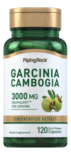 Garcinia Cambogia Y Picolinato De Cromo 500 Mg 120 Cápsulas