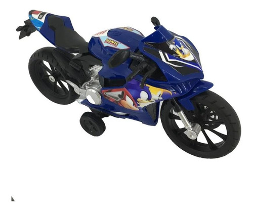 Veículo Moto Friccao Faster Biker Sonic - Candide